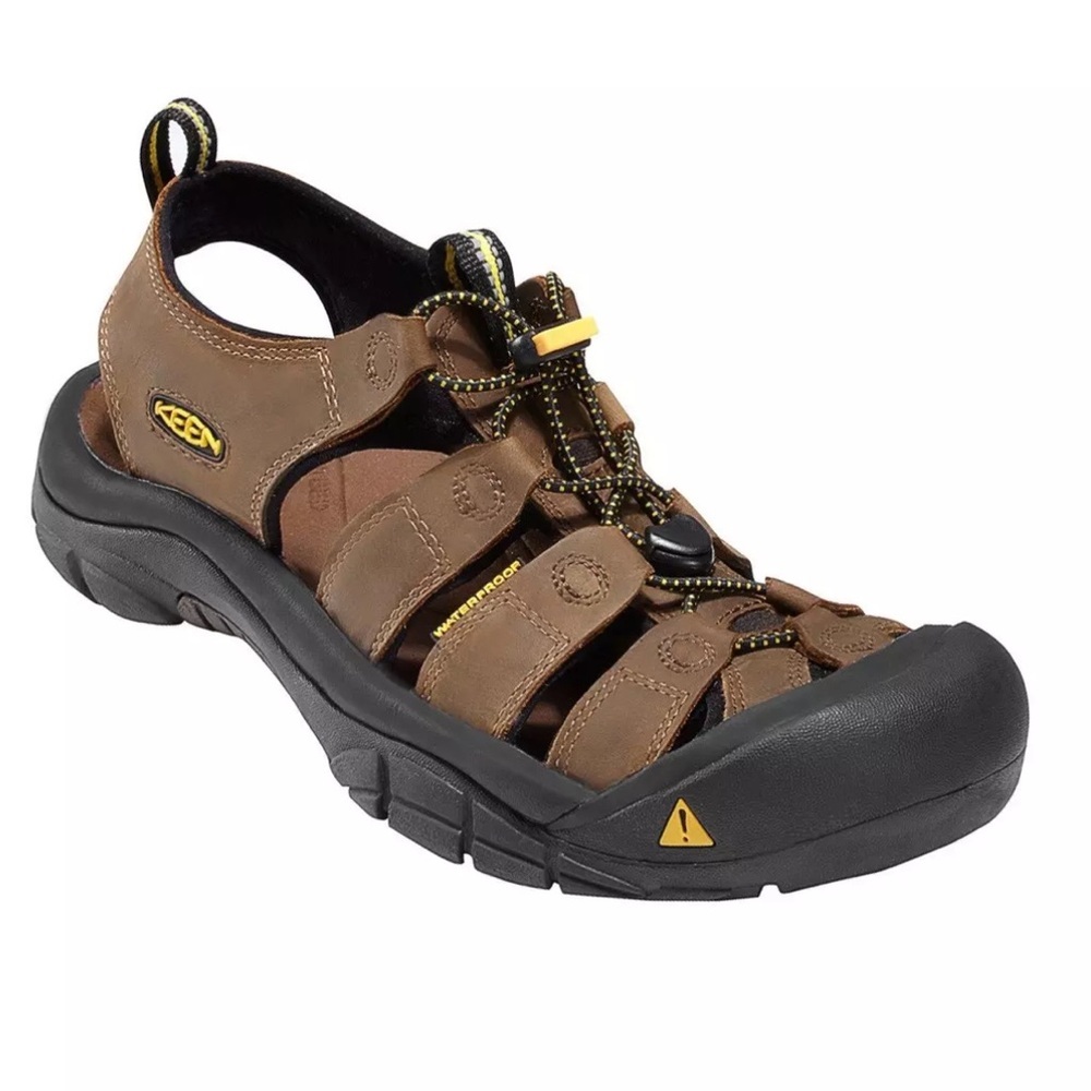 KEEN Newport Shoes Water Hiking Sandals Outdoor Shoes brown bison US 8.5 EU 41